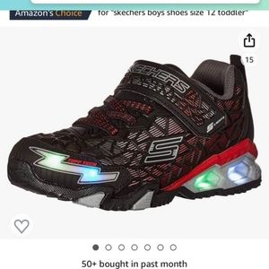 Brand new with box toddler boy 11.5 light up sketchers